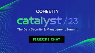 Catalyst Fireside Chat Cohesity Ceo And President Sanjay En With Vmware Ceo Raghu Raghuram
