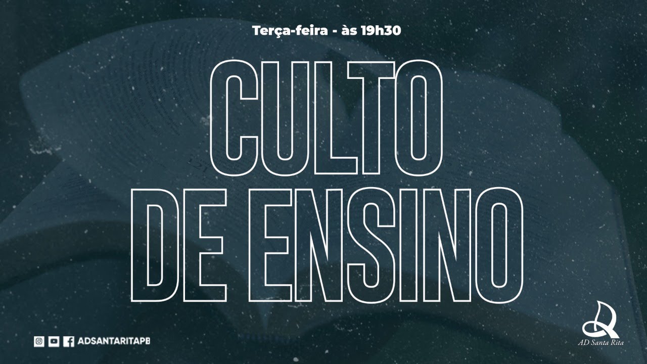 Culto de Ensino no Lar 26/01 - AD Santa Rita