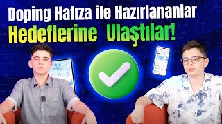 Lgsye Doping Hafıza Ile Hazırlanan Kullanıcılarımız Hedeflerine Ulaştılar