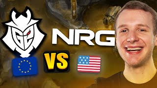 G2 Vs Nrg - Jankos Doublelift Sneaky & Perkz Commentary