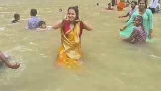 Ganga Snan Tuday New 2025 Haridwar Rishikesh Me Snan Video New Snan Video 2025 New