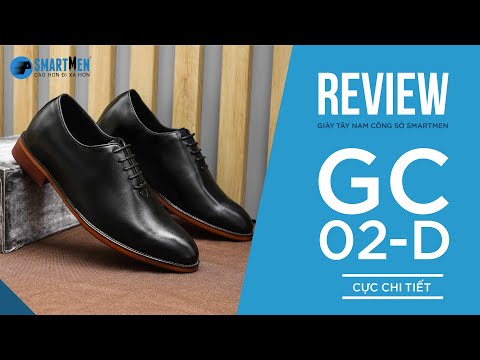 Review giày Tây nam công sở Smartmen GC-02-D cực chi tiết