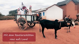 Der Weihnachtsmann auf dem Weg durch Madagaskar!
