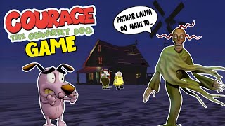 Nobita Playing Courage The Cowardly Dog Game Ft.slab Ep