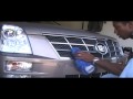 Part 1 Chrome out the grill of your Cadillac Sts or other car
