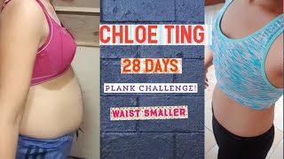 I Tried Chloe Ting Challenge 28 Days Plank Challenge How To Lose Weight Fast Celyns Workout