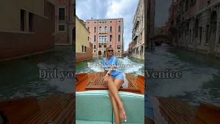 Have You Ever Seen Venice Under Water? Its Sinking