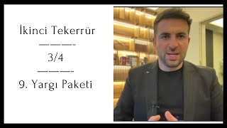 İkinci Tekerrür 4Te 4 Kalkıyor 9. Yargı Paketi Taslağı