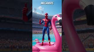 Incroyable Spider-Man A Écrasé Tout Le Monde Avec Son Saut Épique Dans La Piscine