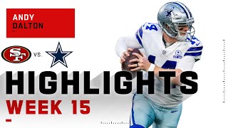 Andy Dalton Highlights Vs. 49Ers Nfl 2020