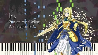 Iris By Eir Aoi Sword Art Online Alicization Ed Piano Arrangement Synthesia Iris By Eir Aoi Sword Art Online Alicization Ed Piano Arrangement Synthesia