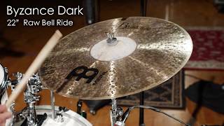 Meinl Cymbals B22RBR Byzance 22" Dark Raw Bell Ride Cymbal