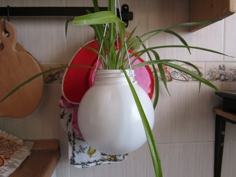 Цветочные горшки сделай сам