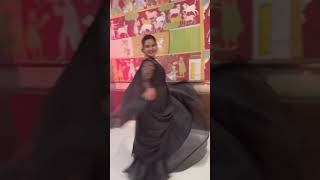 Bakiayalakshmi Serial Actress Iniya Looking Cute In Black Dress