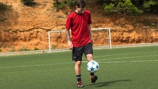 Lionel Messi Hits Camera With Incredible Trickshot - Must See
