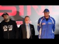 TYSON FURY v CHRISTIAN HAMMER OFFICIAL FACE TO FACE FOOTAGE / RISKY BUSINESS