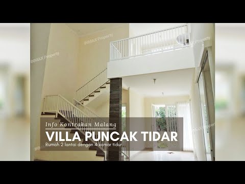 Kontrakan Malang / Disewakan, Rumah 4 Kamar dengan Kamar Mandi Dalam di Villa Puncak Tidar Malang