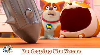 Flying MOCO 🐶 | Destroying Your Home 拆家的MOCO | Flying MOCO Fun Cartoon 飛狗MOCO家有小短腿(2022)