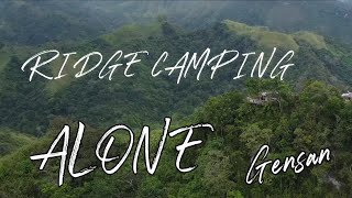 Vlog Solo Ridge Camping L Cooking Kare-Kare L Native Coffee L Malyango Peak L Asmr