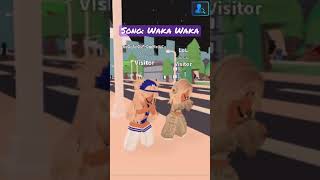 Me And My Friend Did The Waka Waka Dance Trendbut In Roblox
