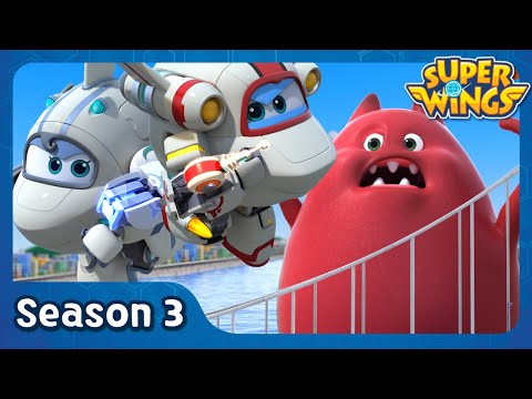 Webcaster Disaster | super wings season 3 | EP07