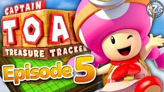Captain Toad Treasure Tracker Gameplay Walkthrough - Episode 5 - Toadette's Adventure! (Switch)