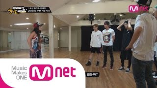 [ENG sub] Mnet [BTS의 아메리칸허슬라이프] Ep.03 : 방탄소년단, 힙합튜터 제니 키타 앞에서 댄스 실력 테스트!