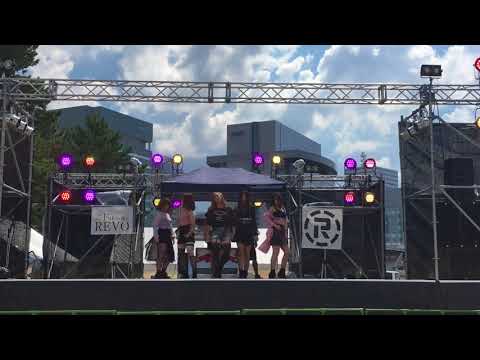 K-POP Beach Fes 2018 @百道浜 LATATA (G)I-DLE & Hobgoblin(도깨비) CLC cover by 빅미