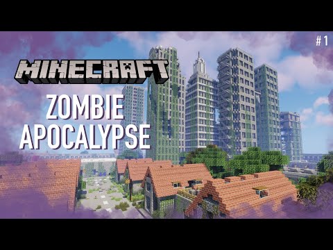Finding our feet! // Minecraft Zombie Apocalypse Map - Episode. 1