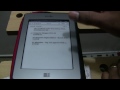Mini Tutorial: Como Cambiar el Tamaño de Letra en tu Amazon Kindle Touch