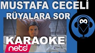 Mustafa Ceceli - Rüyalara Sor / KARAOKE / Sözleri / Lyrics ( COVER )