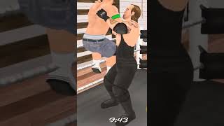 Wr3D Undertaker Chokeslam John Cena