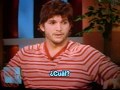 Ashton Kutcher en el Programa de Ellen Degeneres
