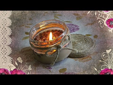 Как сделать арома свечу Как сделать арома свечу