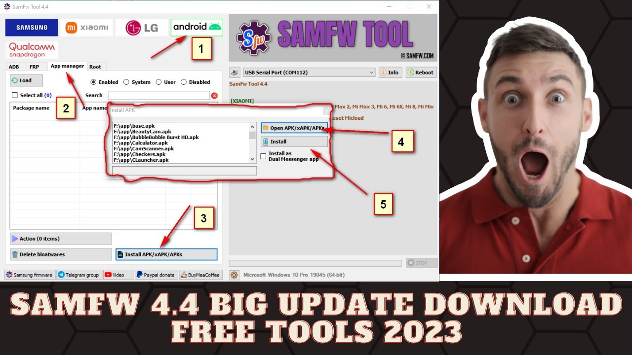 New Big Update Samfw Tools V4.4 | Samfw Tool New Big Update Samfw Tools V4.4 | Samfw Tool