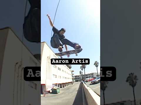 Aaron Artis Kickflips Off A Building