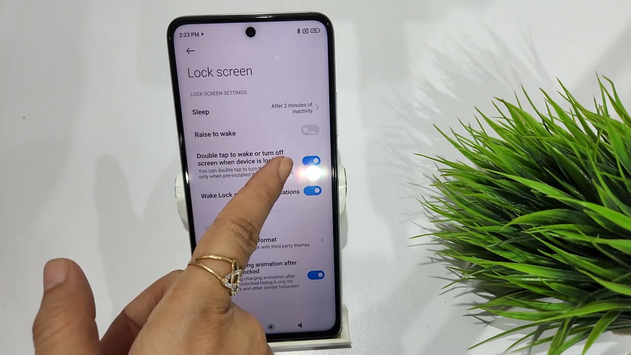 How to enable double tap to lock screen in redmi note How to enable double tap to lock screen in redmi note