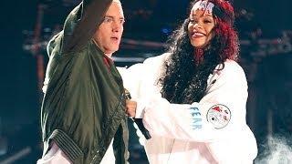 Eminem ft. Rihanna - The Monster Live @ MTV Movie Awards 2014 *BEST*
