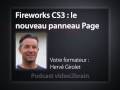Adobe Fireworks CS3 : Le nouveau panneau Page