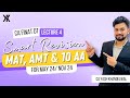 MAT, AMT & 10 AA Along with Ques|CA Final Direct Tax Smart Revision for May/Nov 24 | Yash Khandelwal