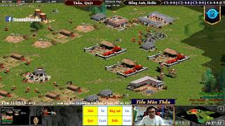 AoE 22 Random Tiểu Màn Thầu (C), Quýt vs Hồng Anh, HeHe Ngày 15/11/2018