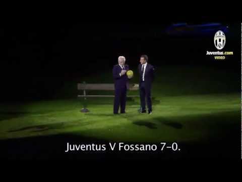 Del Piero e Boniperti protagonisti allo Juventus Stadium -Two stars at Juventus Stadium
