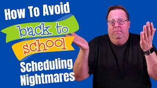 Avoid the Employee Scheduling Pitfalls of Back to School