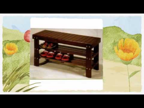 Wood Shoe Rack Bench Plans