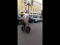 Video Handy rides segway in Odessa Ukraine