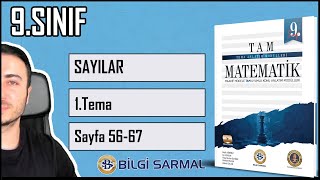 9.Sınıf 1.Tema5 Sayilar Bilgi Sarmal Tam Çözümleri Sf56-67