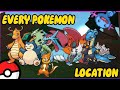 ALL POKÉMON LOCATIONS IN POKÉMON BRICK BRONZE (GEN 1-7)