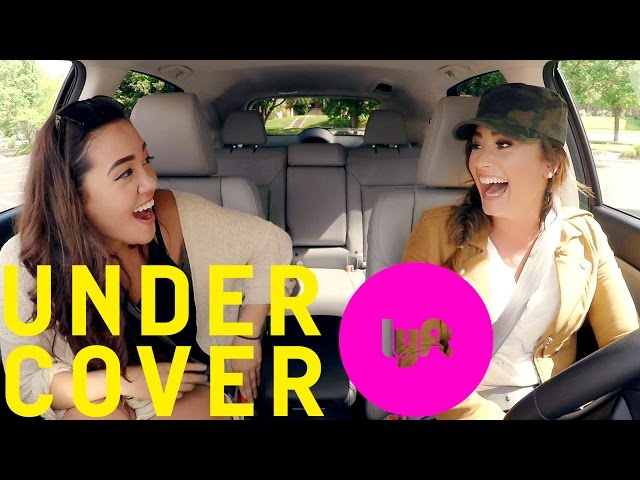 Demi Lovato Drives For Lyft - Video