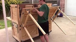 Camp Kitchen - Chuck Box Design - All in one.