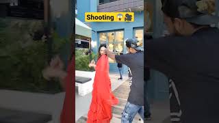 Hot Aunty Lal Sadi Mein Shooting Pr Maja A A Omg